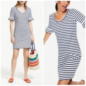 Boden Imogen Striped Jersey Shirt Shift Dress J0416 Size 8